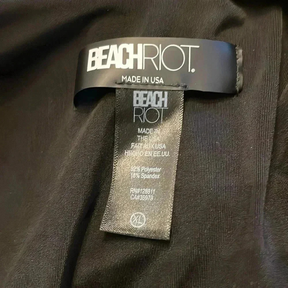 Beach Riot Reese Ribbed One Piece Swimsuit - Picture 4 of 5